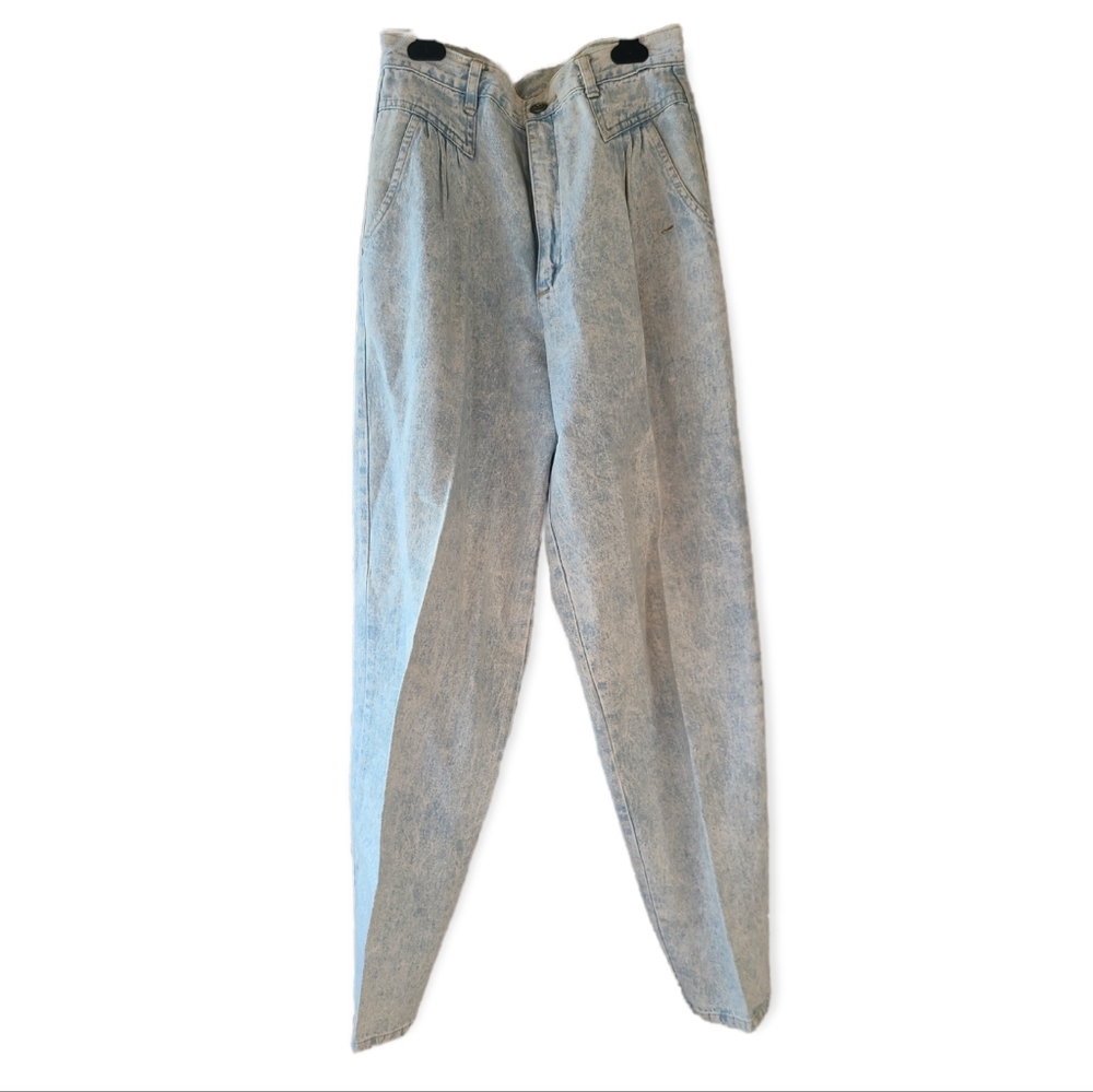 Vintage Acid Washed Front Yolk Cherokee Jeans